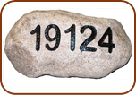 Address Boulder Oblong