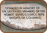 Garden Stone Engraved