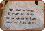 Medium Engraved Boulder