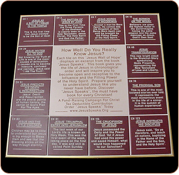 Engraved Tile Wall Profile Frame & Grouted
