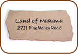 Rose Flagstone Address Stone