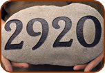 Rounded Address Boulder