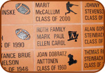 Donor Wall Tile With Symbols