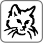 Gift Bricks® Cat Face Symbol