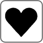 Gift Bricks® Heart Symbol