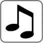 Gift Bricks® Music Symbol