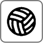 Gift Bricks® Volleyball Symbol